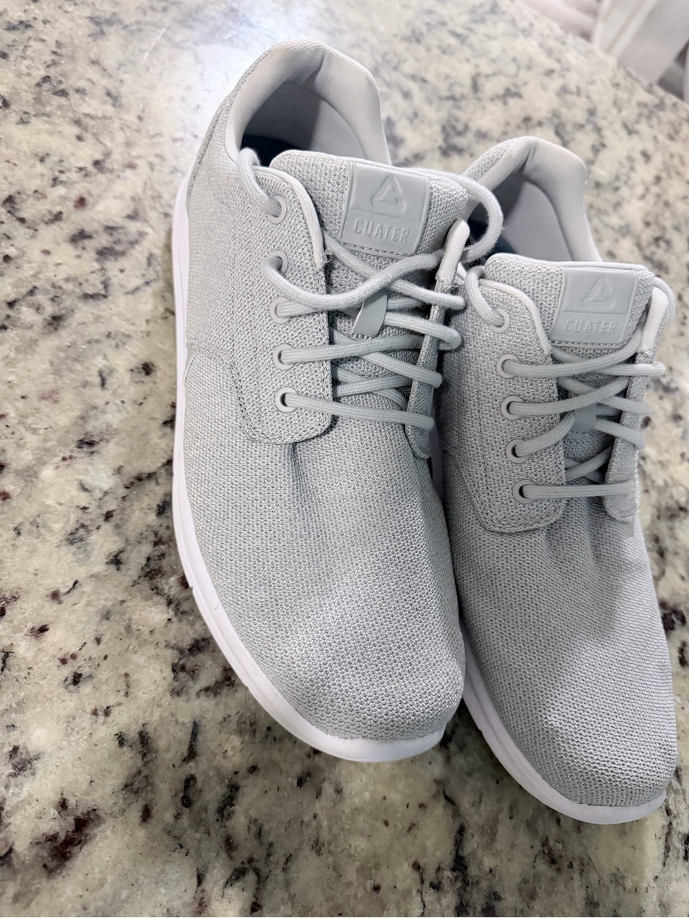 Casual Knit Sneakers in Light Gray - Coater